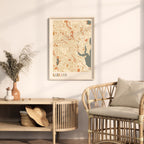 garland, texas map poster - image 3