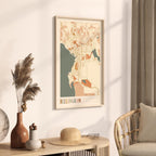 bellingham, washington map poster - image 2