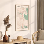 corte madera, california map poster - image 2