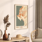 pebble beach, california map poster - image 2
