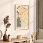 buffalo, new york map poster - image 2