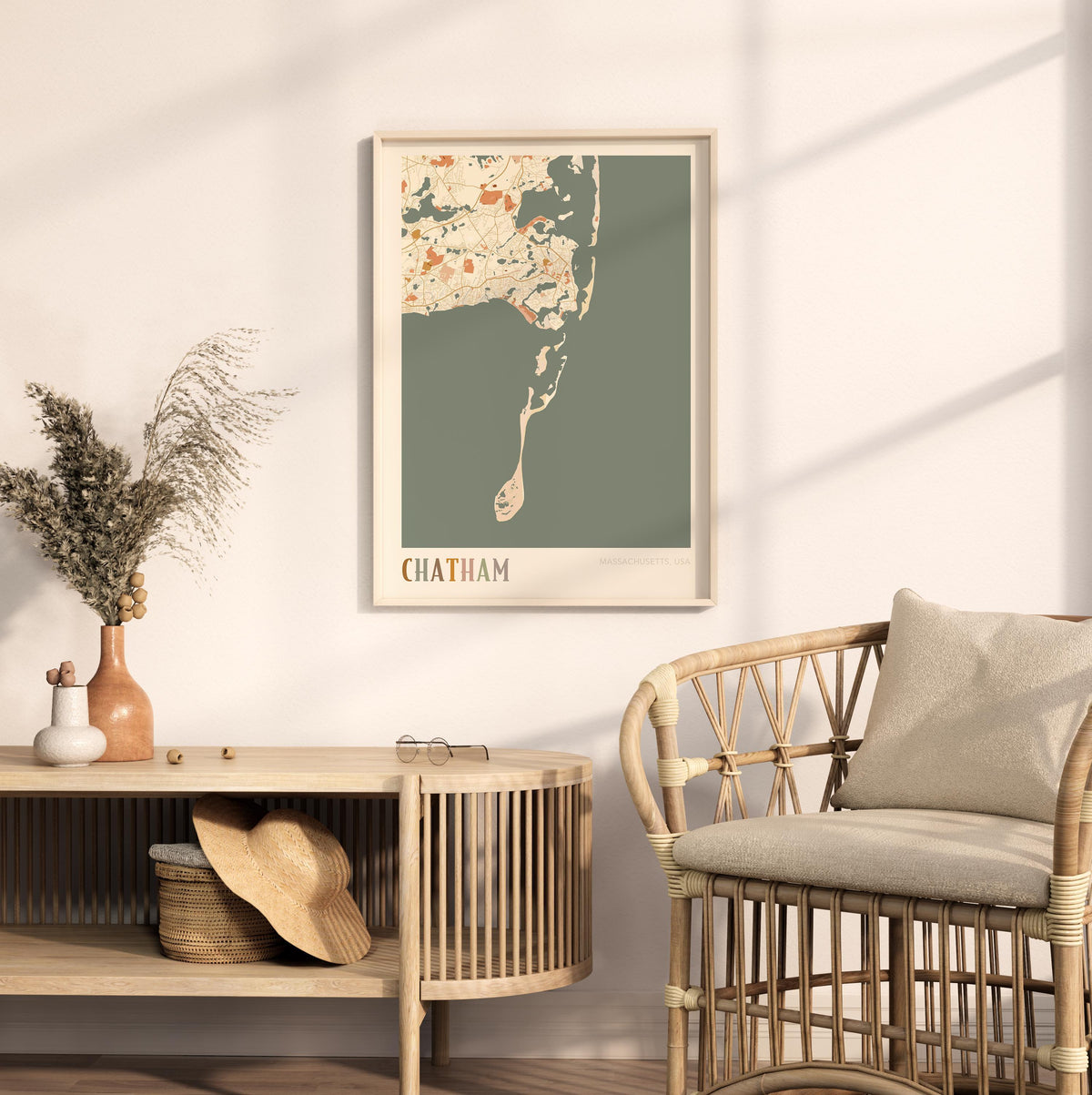 chatham, massachusetts map poster - image 3