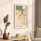 portsmouth, virginia map poster - image 2