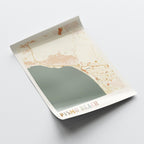 pismo beach, california map poster - image 4