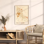 college station, texas map poster - image 3