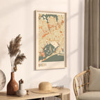 queens, new york map poster - image 2