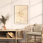 cheyenne, wyoming map poster - image 3