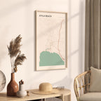 avila beach, california map poster - image 2