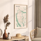 beaufort, south carolina map poster - image 3