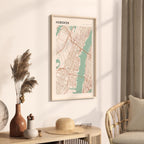 hoboken, new jersey map poster - image 2