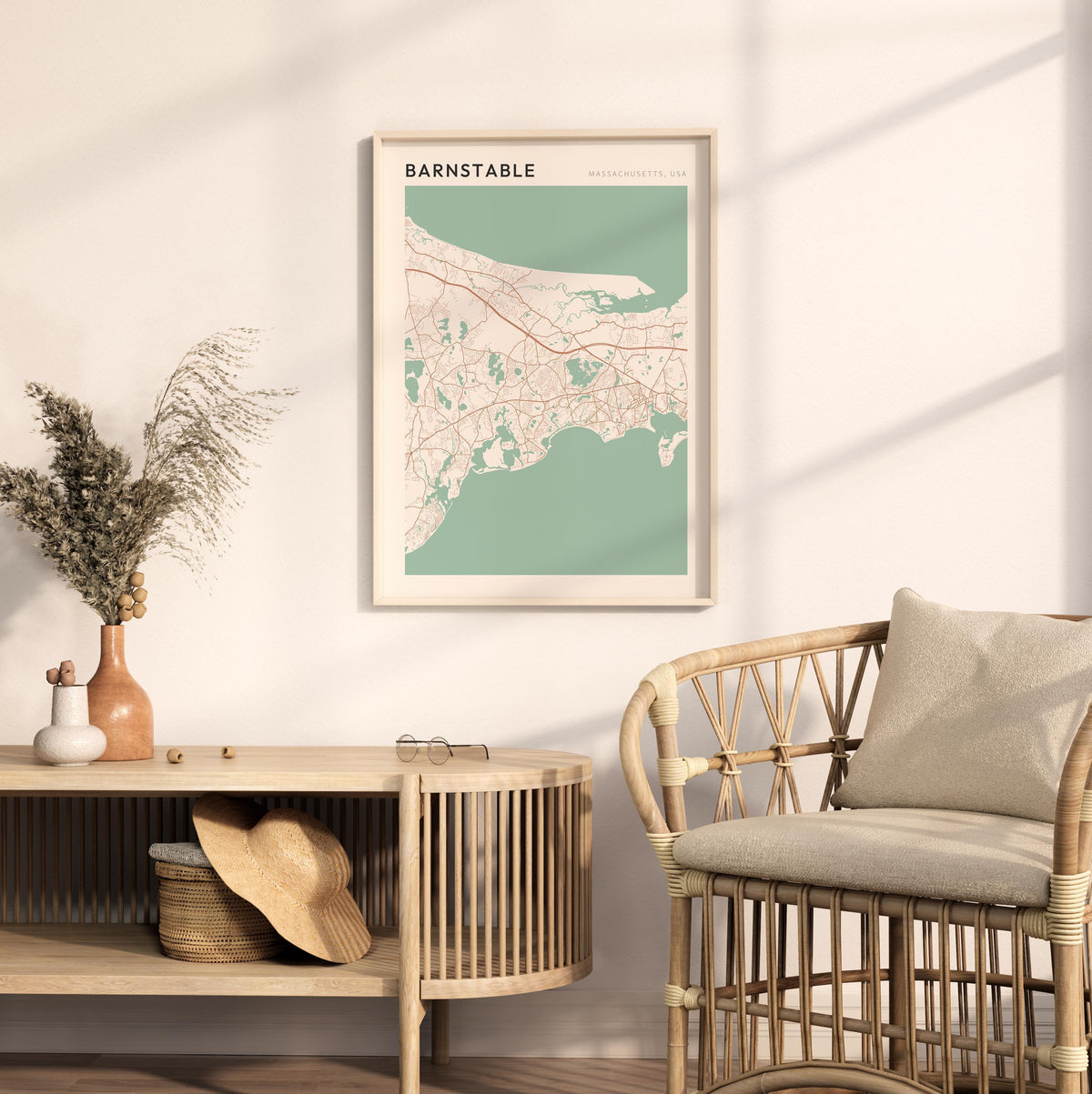 barnstable, massachusetts map poster - image 3
