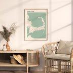cape cod, massachusetts map poster - image 3