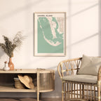 sanibel island, florida map poster - image 3