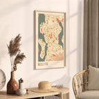 bellevue, washington map poster - image 2