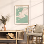 southampton, new york map poster - image 3