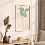 oyster bay, new york map poster - image 2