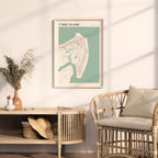 tybee island, georgia map poster - image 3