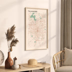 tallahassee, florida map poster - image 2