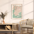 brooklyn, new york map poster - image 3