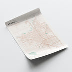 fresno, california map poster - image 4