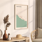 carpinteria, california map poster - image 2