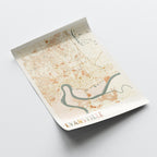 evansville, indiana map poster - image 4