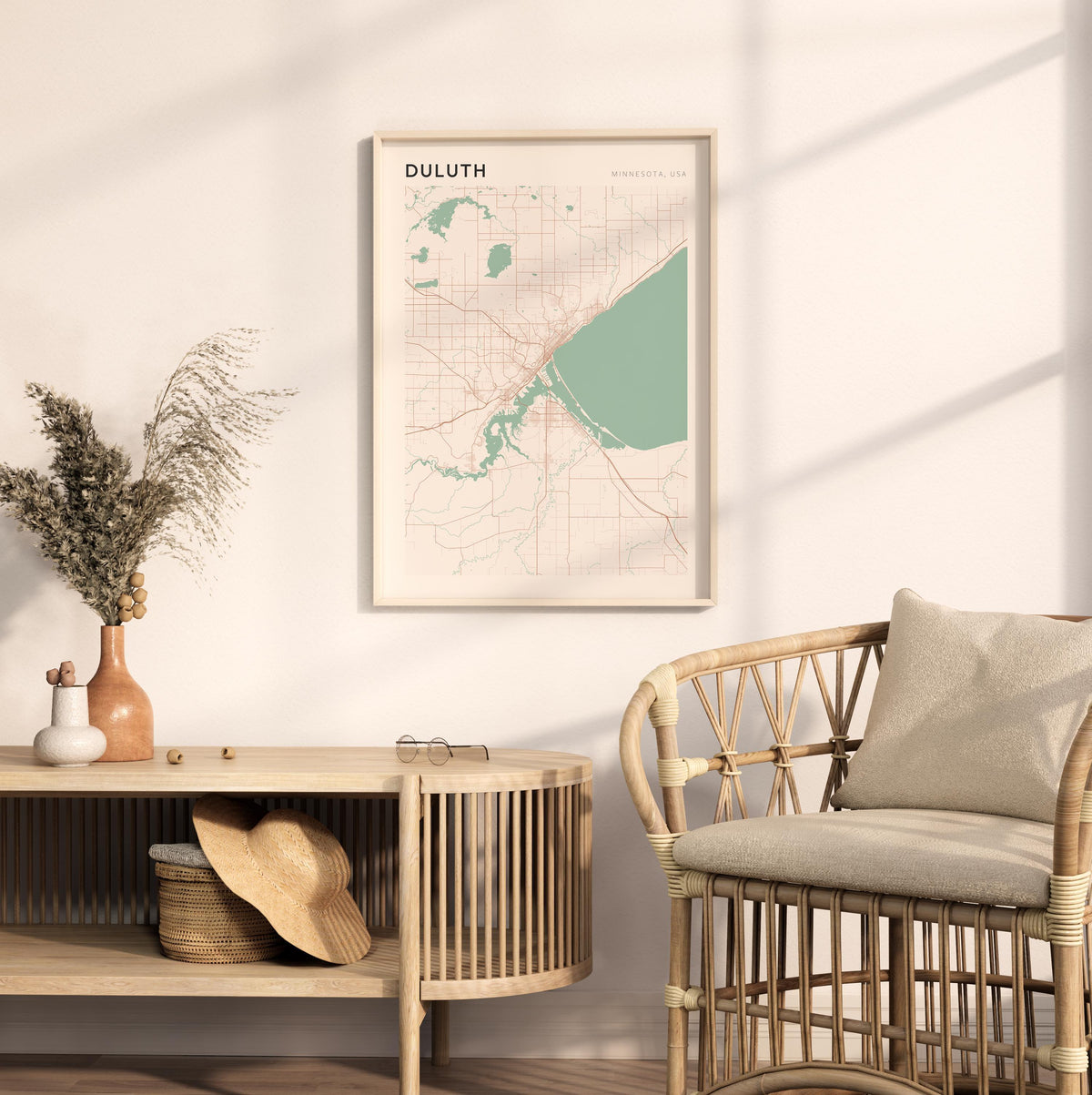 duluth, minnesota map poster - image 3