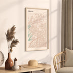 frisco, texas map poster - image 2
