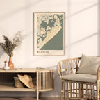 wildwood, new jersey map poster - image 3