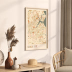 league city, texas map poster - image 2
