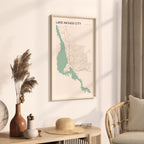lake havasu city, arizona map poster - image 2