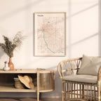 tulsa, oklahoma map poster - image 3