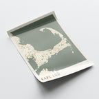 cape cod, massachusetts map poster - image 4