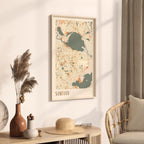 sanford, florida map poster - image 2