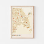 henderson, nevada map poster - image 1
