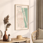 vero beach, florida map poster - image 2
