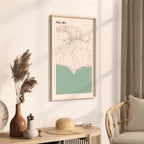 malibu, california map poster - image 2