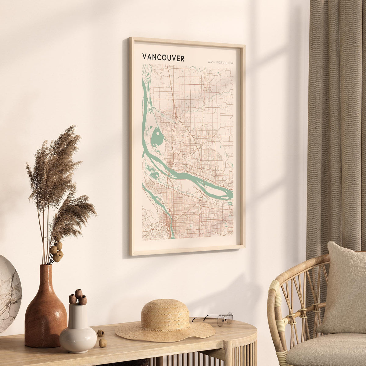 vancouver, washington map poster - image 2