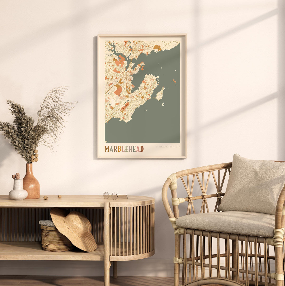 marblehead, massachusetts map poster - image 3