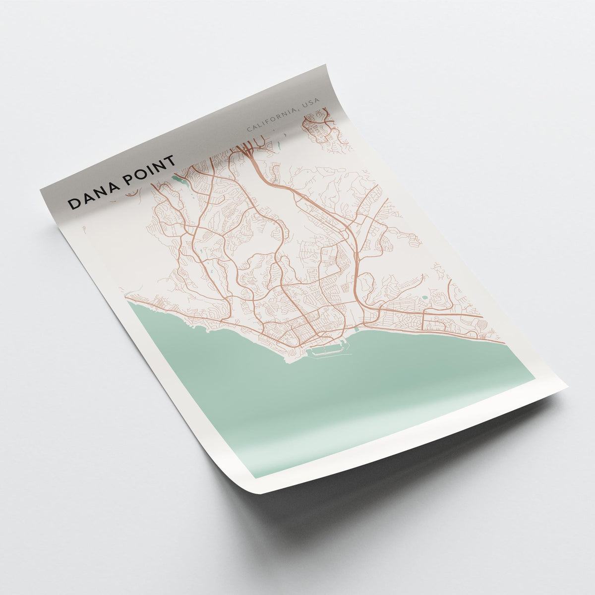 dana point, california map poster - image 4