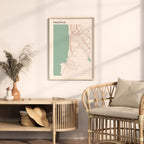 pacifica, california map poster - image 3