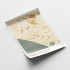 santa monica, california map poster - image 4