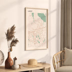 lacey, washington map poster - image 2