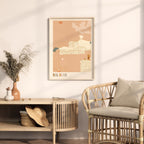 big bear, california map poster - image 3