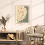 pensacola, florida map poster - image 3