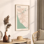 oxnard, california map poster - image 2