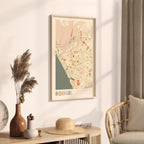 oceanside, california map poster - image 3