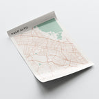 palo alto, california map poster - image 4