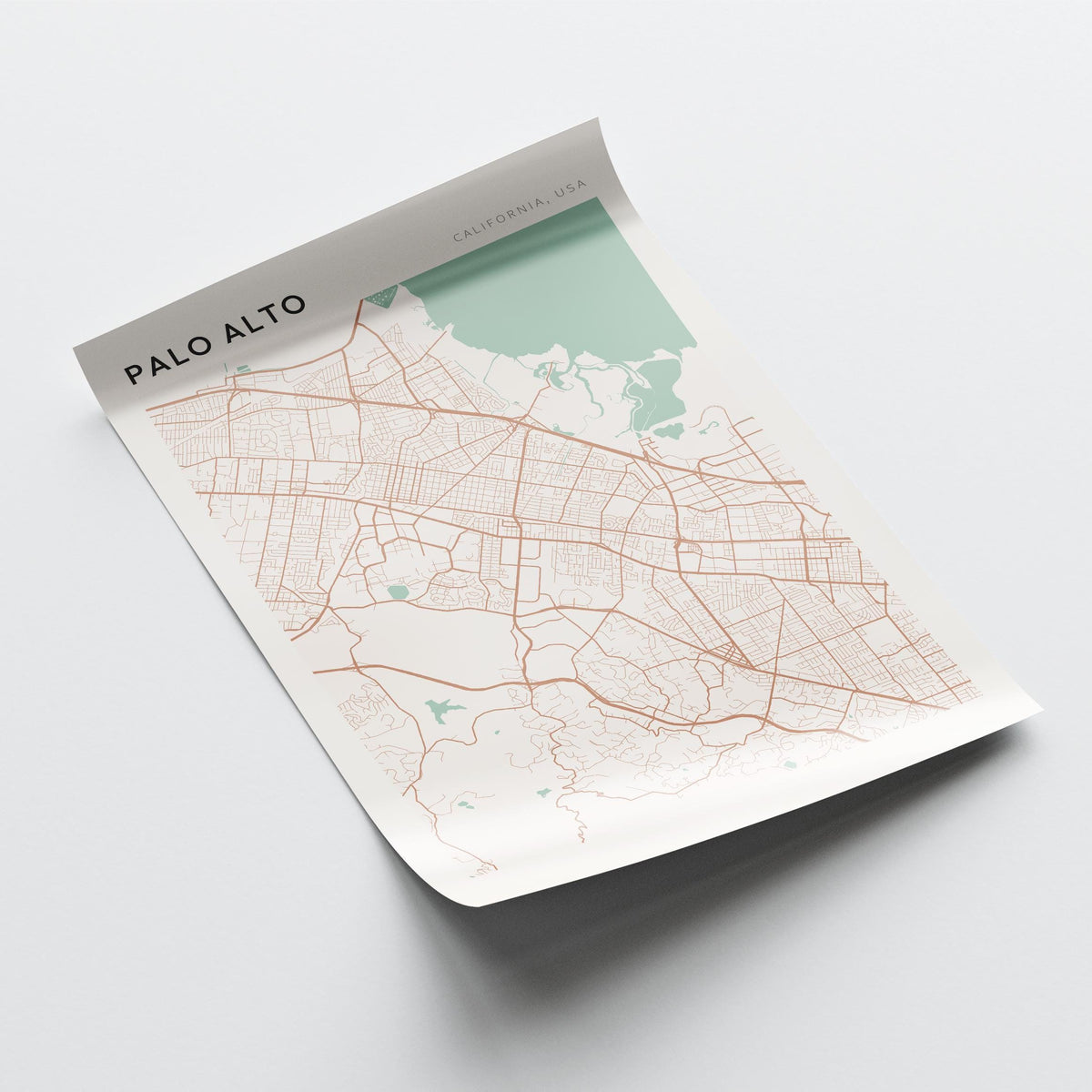 palo alto, california map poster - image 4