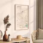 lakewood, new jersey map poster - image 2